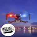 Miniatyrbillede 2 af 5: Højeffekt Farve Blinkende Lys Mini Stroboskoplampe Til Dji Mavic Air Mini2 Femi