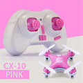 Miniatyrbilde 5 av 5: RC Quadcopter Cx10 Mini Fjernkontroll Drone 2.4G 4CH med LED Elektronisk Helikopter Elektrisk Fly