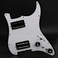 Miniatyrbillede 5 af 5: Dobbelt Spole Elektrisk Guitar Pickguard Pickup Loaded Fortrådet Scratch Plate 3-Segment Switch Velegnet