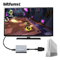 Pikkukuva 3 / 4: Bitfunx HDMI-sovitin Nintendo Wii NTSC PAL -retropelekonsoleille HD-kaapeli Plug and Play