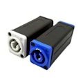 Miniatyrbild 2 av 5: LED PowerCon AC-koppling Adapter Förlängningskontakt Högkvalitativ Speakon Panelmonterad Rak Adapter