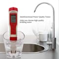 WJTG Digital vattenkvalitetsmätare Hög precision 4 i 1 PH/TDS/EC/Temp-testare för akvarier Hydroponik Pool Spa DricksvattenJ