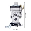Miniatyrbillede 1 af 4: WJTG Trimmer Karburator Høj Silicium Aluminium Legering Karburator til Husqvarna 226HD60S 226HD75S 226HS75SJ