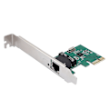 Miniatyrbillede 1 af 5: Gigabit Ethernet Netværkskort til Desktop - Realtek RTL8111E, PCI-E, 10/100/1000Mbps