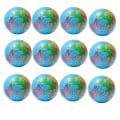 Miniatyrbillede 1 af 5: 12 stk. Klem Globe Legetøj Stressaflastning Pu Skum Klem Bold Hånd Håndled Træning Svampe Voksne Gave