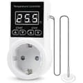 Digital termostat temperaturkontrolluttag, värmetermostat med NTC-sond