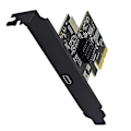 Miniatyrbild 4 av 4: Tilläggskort PCI Express X2 till Typ-E + Typ-C Expansionskort USB3.2 GEN2 10Gbps ASM3142 Chip PCI-E