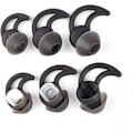 Miniatyrbilde 1 av 5: Erstatningsørepropper Øretips Kompatibel Bose Qc20 Qc20i Qc30 Sie2i Ie2 Ie3 Soundsport In-Ear Hodetelefoner Støyisolasjon Soundsport Øretips (svart)