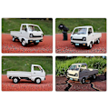 Miniatyrbilde 3 av 5: D12 Mini 1/16 2WD RC Bil Simulering Drift Klatring Lastebil LED Lys På Veien 130 Motor Passer D12 for To