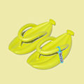 Miniatyrbilde 2 av 5: 2023 Nye Banan Designer Personlighet Tøfler Søte Innendørs Og Utendørs Strand Solid Flip Flops Dame Sandaler Sko Slides-c