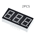 Miniatyrbillede 2 af 5: 0,56 tommer LED-display 7 Segment 3 Bit Cifferrør Rød Fælles Katode Digital 0,56 tommer Led 7segment