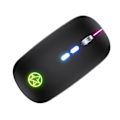 Miniatyrbilde 1 av 5: A20 Bærbar Datamaskin Mus Trådløs Dobbel Modus RGB 5 Knapper Ergonomisk Stille Oppladbar 2.4GHz/Bluetooth-kompatibel Datamaskin Mus PC Tilbehør