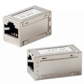 Pikkukuva 4 / 5: 3-osainen RJ45 Suojattu Metallinen CAT6A Inline -liitin, Naaras-Naaras