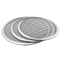 Miniatyrbillede 1 af 2: 2 stk Professionelle Runde Pizzaovn Bagebakke Grillrist Non-Stick Mesh Net, 12 tommer & 14 tommer