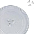 Pikkukuva 2 / 5: Universaali mikroaaltouunin kiertolevy lasista, 3 kiinnityspisteellä, 245 mm