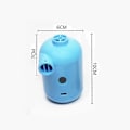 Miniatyrbilde 2 av 5: Elektrisk Luftpumpe, 2 I 1 Blå Usb Bærbar