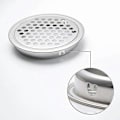 Miniatyrbillede 3 af 4: 20 Stykker Rund Ventilationsrist Rustfrit Stål Ventilationsrist Dækcirkel til Skab Skab Udstødningsluft Ventilation Udstødningsrist til Sæt