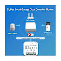 Miniatyrbillede 5 af 5: Tuya Smart Life Zigbee Motoriseret Svingport Skydeport Controller Tør Kontakt Stemmestyring Med