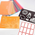 Miniatyrbillede 4 af 5: Magnetisk Papir-, Stempel- og Stanseopbevaringspose, Stanseopbevaringsæt til Opbevaring, DIY Scrapbooking, Kortfremstilling