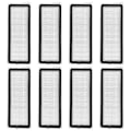Miniatyrbillede 1 af 5: 8 stk. HEPA-filtre til Roborock Qrevo Curv, P10 Pro, P20 Pro, Qrevo S, Qrevo Pro, Qrevo MaxV Robot Va