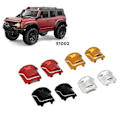 Miniatyrbillede 5 af 5: RC Bil Opgradering For- og Bagaksel Bagdæksæt til 1/10 TRX4 HUANGBO R1001 R1002 R1003 RC Bil Til