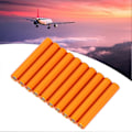 Miniatyrbillede 2 af 4: 10 stk. M3x30 Runde Aluminium Afstandsstykker Søjle Spacer Stud Fastgørelsesstænger Orange YEMAA