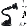 Miniatyrbillede 2 af 5: Universal Lang Arm Magnetisk Telefonholder Justerbar Bil Forrude Montering Stativ