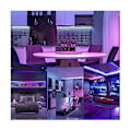 Miniatyrbillede 5 af 5: 40 stk. RGB LED lysstrip-stik, 4-pin 10 mm loddefri til ledning hurtigstik, vandtæt adapter