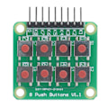 Miniatyrbillede 5 af 5: 8-Tasters Matrix Tastaturmodul til Single Chip Mikrocomputer