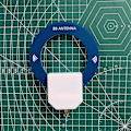 Miniatyrbillede 2 af 4: Mini Loop Antenne 9.9khz-181mhz SMA Interface Cirkelantenne Bærbar Antenne til Malakitmodtager
