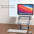 Miniatyrbild 2 av 5: Laptopställ Skrivbord Justerbar Höjd Halkskyddande Ihålig Värmeavledning Vikbart