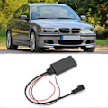 Miniatyrbilde 5 av 5: 3-pins AUX-port Bluetooth-modul AUXIN-kabeladapter Hjelpeinngang Passer for E46 E39 E53 X5