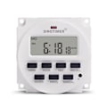 Miniatyrbillede 5 af 5: Tm618h-1 Ac 110v Volt Spændingsudgang Digital 7 Ugentlig Programmerbar Timer Switch Time Relay Kontrol
