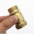 Miniatyrbillede 4 af 5: 3/4\" Hurtigkoblingssæt 3/4\" Massiv Messing GHT Haneadapter Vand