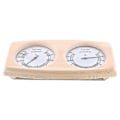 Miniatyrbillede 1 af 5: 2 I 1 Saunarum Træ Termometer Hygrometer Damp Temperatur Fugtighedsmåler -gt