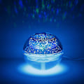 Miniatyrbilde 4 av 5: USB Fargerik LED Projektor Lys Luftfukter Krystallprojeksjonslampe Nattlampe