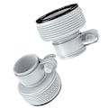 Miniatyrbillede 2 af 4: Intex Sæt Med 2 Adaptere 32-38mm Lysegrå