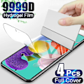 Miniatyrbild 1 av 5: 4 st Hydrogel Film för Samsung Galaxy A03 Fullständigt Skärmskydd