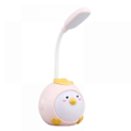 Miniatyrbilde 1 av 4: Tegneserie Mini LED Liten Skrivebordslampe Skrivebordslampe Studenthjem Øyebeskyttelse Læring Nattlampe Takprojektor Lys Sensorisk Lys, Hjem Soverom S