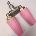 Miniatyrbillede 5 af 5: Højtryksvasker Roterende Dobbelt Turbo Dysespids 1/4Tommer 4000PSI Udskiftning Dysespids