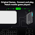 Miniatyrbilde 3 av 5: Gamepad Mobil PUBG Kontroller Gaming Tastatur Mus Konverter Bluetooth for IOS Android Spilladapter
