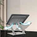 Miniatyrbild 2 av 5: Tabletställ, justerbar tablethållare, hopfällbar