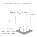Miniatyrbild 4 av 5: Inslagningsppapper, för jul födelsedagsfest inslagning papper set med 5 presentinslagning papper, present presentinslagning papper