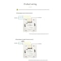 Miniatyrbild 5 av 5: Tuya Smart Switch Wifi och Rf Radiofrekvens Smart Switch Noll Eldledning 1 Switch Guld