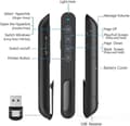 Miniatyrbilde 5 av 5: 2 i 1 USB/Type C Trådløs Presenter PowerPoint Hyperlink Fjernkontroll Presentasjonsklikker