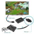 HDMI-kabel til N64, N64 til HDMI-konverter, Komposit med N64/Gamecube/SNES