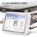 Pikkukuva 5 / 5: Ammattimainen 8 Gt Compact Flash -muistikortti (Valkoinen ja Sininen)
