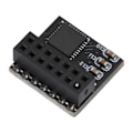 Miniatyrbild 3 av 5: TPM 2.0 Modul SPI-gränssnitt Stabil Hög Säkerhet 1,5 cm Bred 1,3 cm Djup 14-Pin SPI-modul för Moderkort DDR4-minne