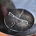 Miniatyrbillede 1 af 4: Dampstativ i rustfrit stål, husholdnings køkkengrydeunderlag, grydestativ, madlavningsstativ, camping picnic grillredskaber