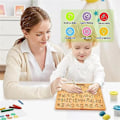 Miniatyrbilde 4 av 5: Tre Alphabet Sporingstavle Utdanningsleketøy For Forskole Lær Å Skrive Abc Perfekt Gave For 3-5